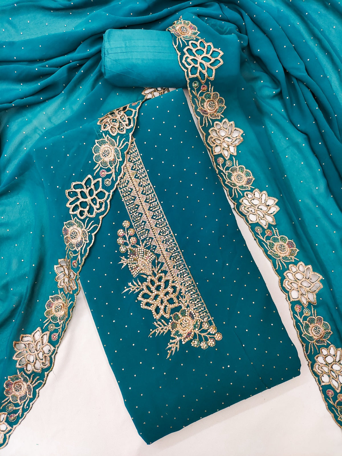 unstiched salwar kameez