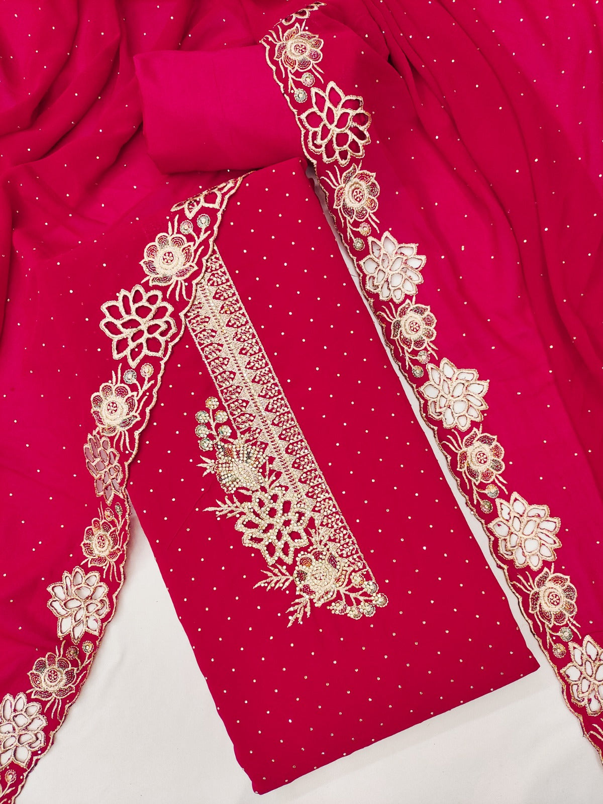 unstiched salwar kameez