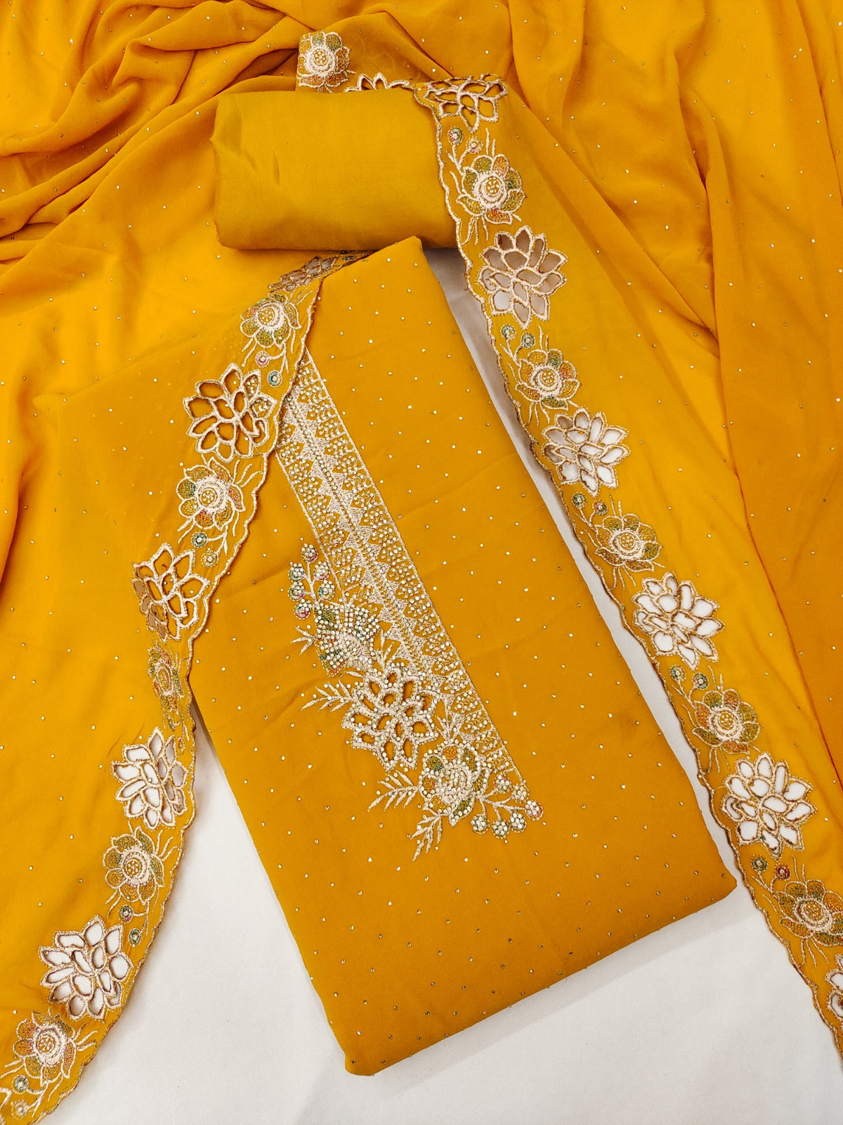 unstiched salwar kameez